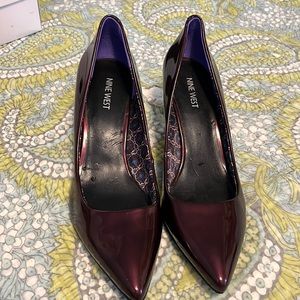COPY - Nine West Heels, size 9 1/2, burgundy